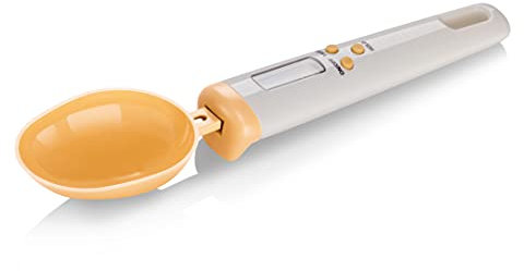 Tescoma Delícia – Balance de cuisine (LCD, Blanc, Jaune, 3 V)