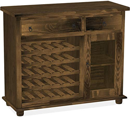 Weinschrank Eiche antik Rio Classico Esszimmer Holz Pinie Massivholz Echtholz Farbe wählbar Brasilmöbel