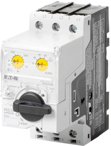 Eaton PKE Motorschutzschalter, 32A, 8 A Schutzschalter 690V ac 101mm x 45 mm Motorschutzschalter mit Strom