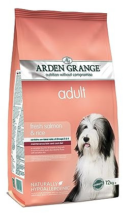 Arden Grange lachs & Reis für ausgewachsene Hunde, 12 kg