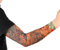 infactory Armstulpen Tattoo: Tattoo-Armling Tiger & Dragon (Tattoo-Fakes)