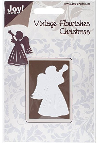 Joy!Crafts Schneideschablonen Vintage Flourishes Christmas - Engel mit Trompete
