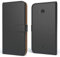 EAZY CASE Tasche für Sony Xperia Z Schutzhülle mit Standfunktion Klapphülle im Bookstyle, Handytasche Handyhülle Flip Cover mit Magnetverschluss und Kartenfach, Kunstleder, Schwarz