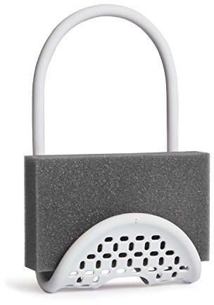 Umbra Sling Organizador de fregadero flexible, Blanco