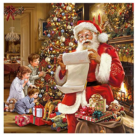 Serviette « Histoire de Noël » 20 pièces