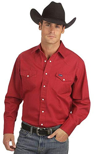 Wrangler Herren Ms70619 Arbeitshemd, XL Lang