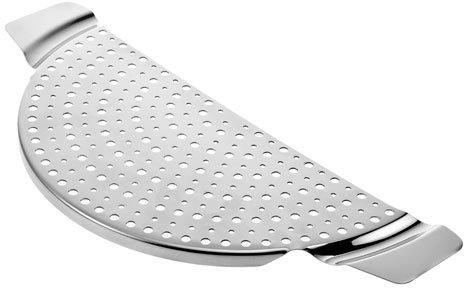 Westmark Topfsieb Edelstahl bis 26 cm Modern Abgießhilfe