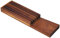 Continenta Messerblock für Schublade aus Akazie Kernholz, Messerhalter in Edel Qualität, Schubladen Messerblock für 5 Messer, Größe: 39 x 11 x 3,5 cm