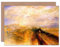 Wee Blue Coo J. M. W. TURNER RAIN STEAM SPEED GREAT WESTERN RAILWAY GREETINGS CARD