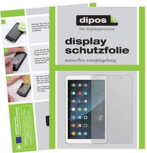 dipos I 2X Protector de Pantalla Mate Compatible con Huawei MediaPad T1 10 Pulgada pelicula Protectora