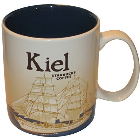 Starbucks City Mug Kiel Coffee Cup Pott Kaffee Kiel Icon Serie Germany