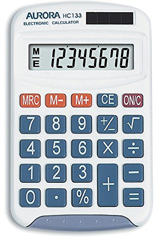 Aurora Pocket Calculator HC133
