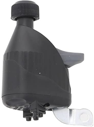 CONTEC Dynamo 'DL-120' SB-verpackt, Kunststoffgehäuse Schwarz. 4 Steckverbindungen (2+/2-) für erstklassige Kontaktierung, 6V / 3W, mit Überspannungsschutz, mit Auslösetaste, Linksanbau