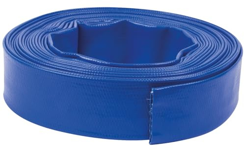 SIP 1.25 10m Layflat Delivery Hose, PVC Water Pump Discharge Hose for Irrigation & Drainage