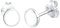 Elli Ohrringe Damen Ohrstecker Kreis Motiv Basic mit Emaille aus 925 Sterling Silber