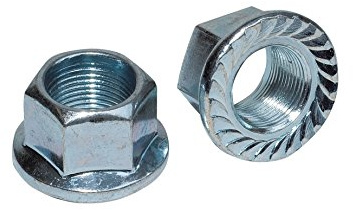 Weldtite WEL8034 Track Nut - Silver, 1.4cm