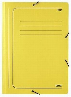 Esselte Leitz GmbH & Co. KG Premium Eckspanner A4 LEI 3980-00-15 gelb 450g Karton