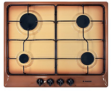 Plados Piano cottura STAR60 a gas incasso 4 fuochi 60 cm - Terra di Francia
