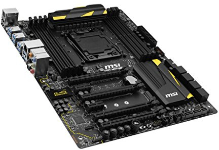 MSI 7885-012R Mainboard Sockel (ATX X99, 8X DDR4 Speicher, USB 3.0)