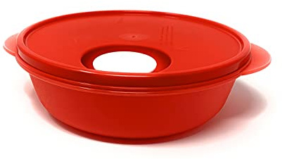 Tupperware Crystalwave Microwave Lunch N Dish Divided Bowl