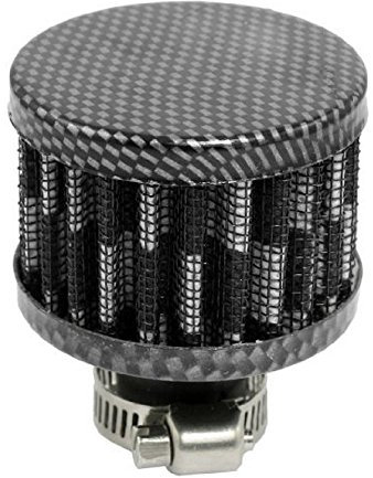 E Support™ mini filtro interno conico d'aspirazione per auto o moto, 12 mm.