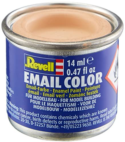 Revell Revell-32135 Peinture émail Peau 35 boîtes de 14 ML, 32135 Couleur Chair Mat