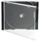 Trade Media - Premium Grade Single CD Jewel Case With Black Tray (10mm) Holds 1 Disc - Pack of 100