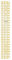 Omnigrid 3-1/2 X 24 Ruler Quilt-Lineal, Acryl, Transparent, 3-1/2-24