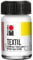 Marabu 17160039070 - Textil Stoffmalfarbe weiß 15 ml, Stoffdruckfarbe auf Wasserbasis, für helle Stoffe, waschbeständig bis 60°C, weicher Griff, einfache Fixierung durch Bügeln o. Backofen