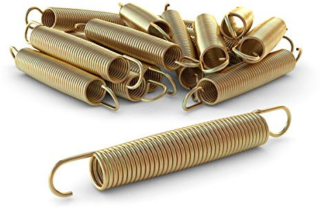 Trampolin Ersatzfeder-Set von 12 Federn, ca. 178 mm Zugfeder-Länge, Sprungfeder extra verstärkt und Lange haltbar passend für Ampel 24 Trampolin