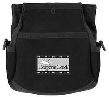 Doggone Good Rapid Rewards Deluxe Dog Training Bag (Black) COMES WITH BELT