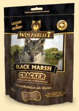 4 x 225g Wolfsblut Black Marsh getreidefreie Hundekekse mit 49% Wasserbüffelfleisch