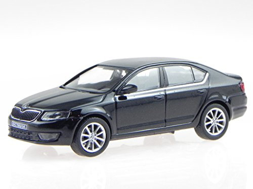 Skoda Octavia 3 2013 schwarz Modellauto 143AB-026D Abrex 1:43
