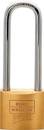 Burg wächter 116hbprofi - Vorhängeschloss 8 x 28 x 110 mm lang Messing