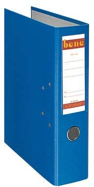 BENE ORDNER BLAU 80MM 10 Stück