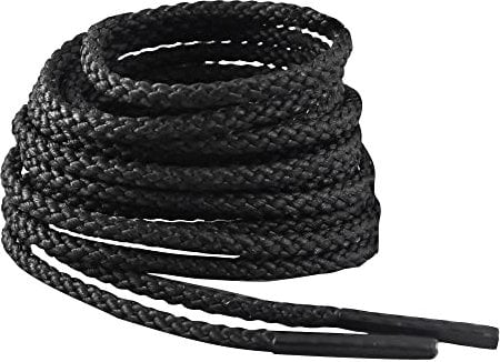 IRONLACE Unbreakable Boot & Shoe Laces - Black - 33 Inches - 84 cm
