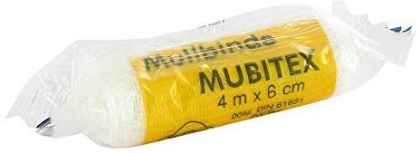 MUBITEX Mullbinden 6 cm einzeln in Cello 1 St