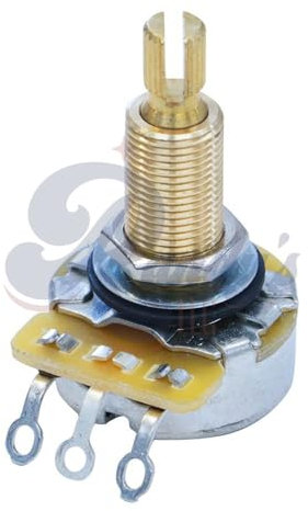 Pot - CTS, 500K Audio, 3/4 Long, 3/8 dia. Bushing, split knurled shaft