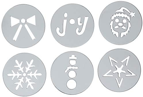 OXO Good Grips Cookie Press Holiday Disk Set, Metallic