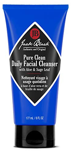 Jack Black Pure Clean Daily Facial Cleanser for Men - 2-in-1 Mens Facial Cleanser & Toner, 6 Fl Oz
