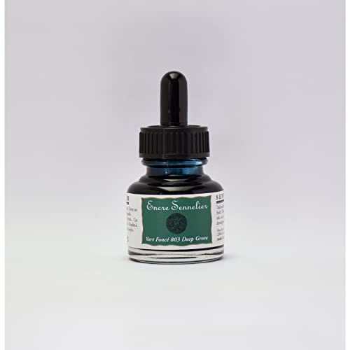 Sennelier Ink 30 ml Bottle - Deep Green by Sennelier