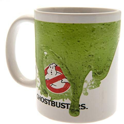 Pyramid International - Keramik Tasse - 300 ml - Weiß - Rund - Wiederverwendbar - Isoliert - Ghostbusters Schleim - DRINKING_CUP - Becher - Mug