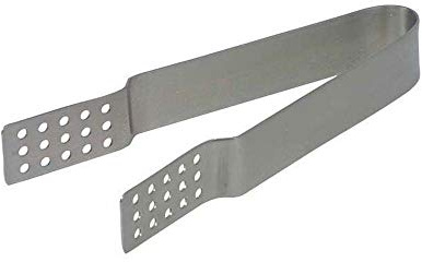 Dexam Tea Bag tongs, Stainless steel 13cm, White