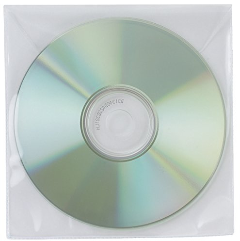 Q-Connect KF02207 Edv-Zubehöre CD Hülle 50 stück transparent ungelocht