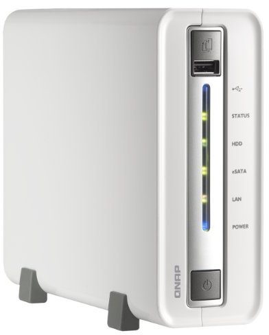 Qnap TS-112 NAS-System (8,9 cm (3,5 Zoll), 1-Bay Diskless, 1,2GHz, SATA, USB 2.0)