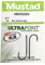 Mustad ABERDEEN SZ2/0 10X7 Hooks - blk/nickel