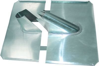 XM-Line Bleipfanne 29229 Dachpfanne Bleiziegel - zweiteilig silber hochwertige Ausführung