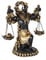 Pacific Giftware Ancient Egyptian God Anubis of Underworld by Ankh Altar Guardian of Scales The Heart Against Ostrich Feather Figurine Statue