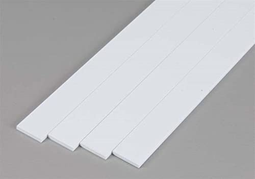 evergreen 374 Vierkantprofile, 600 x 2,0 x 15,9 mm, 4 Stück