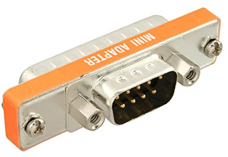 InLine 31219L AT-Adapter, 9pol Sub D Stecker an 25pol Sub D Stecker, kurz